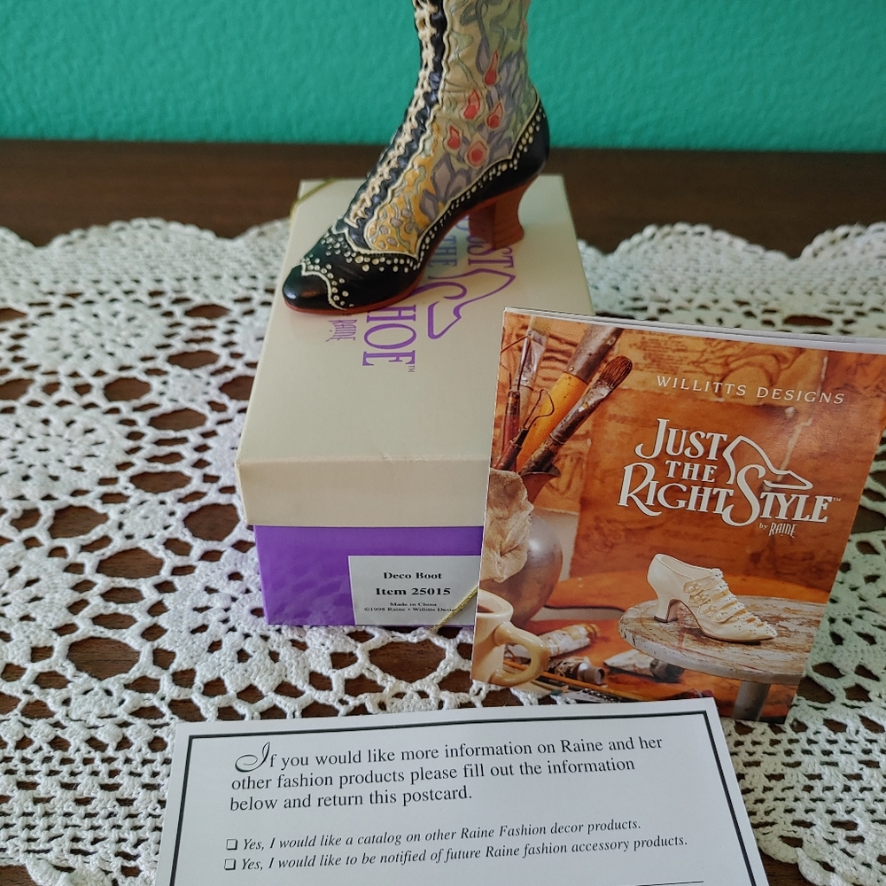 Just The Right Shoe Mini Collectible